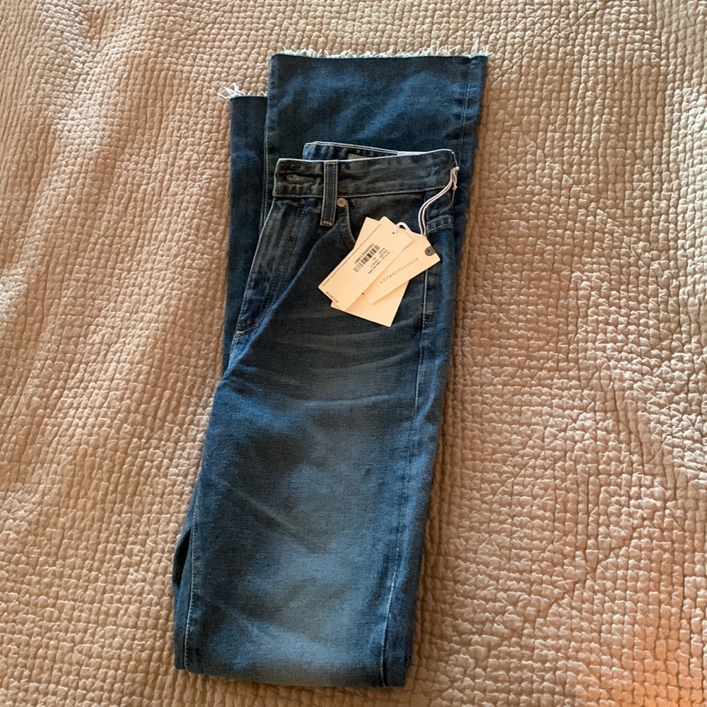 Anthropologie AG Jeans high rise Alexis boot contour 360 size 25